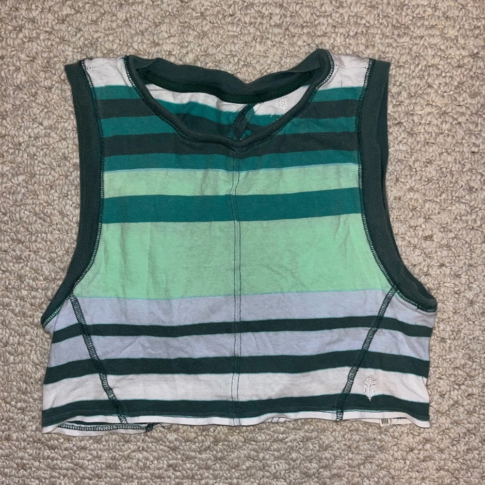 Free people movement cropped workout tank